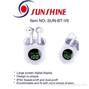 Modern Design Tws Earphone V6